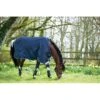 Amigo Bravo 12 Turnout W/Leg Arches 0g - Navy/Navy/White 1 Amigo Bravo 12 Turnout W/Leg Arches 0g - Navy/Navy/White -The Equestrian Shop 304529 800 800