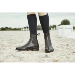 Dublin Women's Evolution Double Zip Front Paddock Boots - Black -The Equestrian Shop 308273 800 800