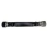 Silverleaf Padded Dressage Girth With Double Elastic Ends - Black -The Equestrian Shop 313032 800 800