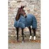 Rambo Optimo Stable Blanket 200g - Navy/Burgundy/Teal/Navy -The Equestrian Shop 316730 800 800