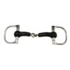 JP Korsteel Rubber Mouth Jointed Dee Ring Snaffle Bit 1 JP Korsteel Rubber Mouth Jointed Dee Ring Snaffle Bit -The Equestrian Shop 325965 800 800