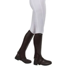 Saxon Syntovia Half Chaps - Brown