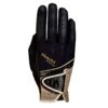 Roeckl Madrid Riding Gloves - Black/Gold -The Equestrian Shop 344480 800 800