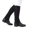 Dublin Kids' Suede Half Chaps II - Black -The Equestrian Shop 345491 800 800