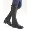 Ovation TreVizzo Leather Half Chaps - Black -The Equestrian Shop 345946 800 800