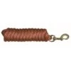 Western Rawhide 10' Poly Lead W/Brass Plated Snap - Copper -The Equestrian Shop 360648 800 800