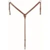Western Rawhide Country Legend Basic Breastcollar - Chestnut -The Equestrian Shop 360802 800 800
