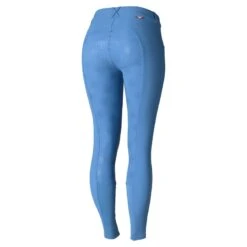 Horze Women's Grand Prix Full Seat Breeches - Riviera Blue -The Equestrian Shop 377347 800 800