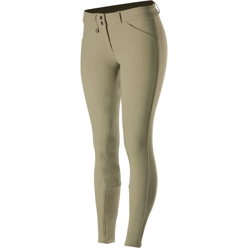 Horze Women's Grand Prix Full Seat Breeches - Tan 5 Horze Women's Grand Prix Full Seat Breeches - Tan - Image 3