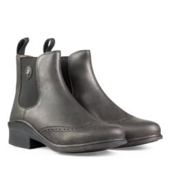 Horze Maine Jodhpur Boots - Black -The Equestrian Shop 380823 800 800