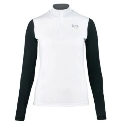 B Vertigo Women's Iris Long Sleeve Shirt - White 7 B Vertigo Women's Iris Long Sleeve Shirt - White -The Equestrian Shop 381553 800 800