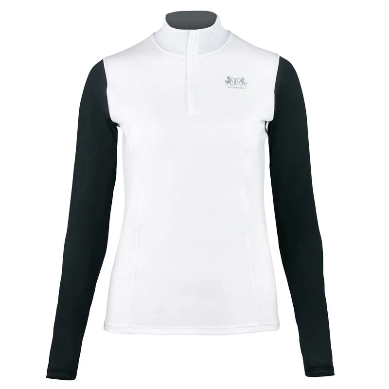 B Vertigo Women's Iris Long Sleeve Shirt - White 5 B Vertigo Women's Iris Long Sleeve Shirt - White - Image 3