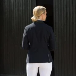B Vertigo Women's Sonia Softshell Show Jacket - Dark Navy -The Equestrian Shop 386292 800 800