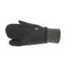 Horze Padded Three Finger Winter Mittens - Black -The Equestrian Shop 388292 800 800