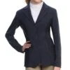 Ovation Women's Elegance Hybrid Show Coat - Navy -The Equestrian Shop 393897 800 800