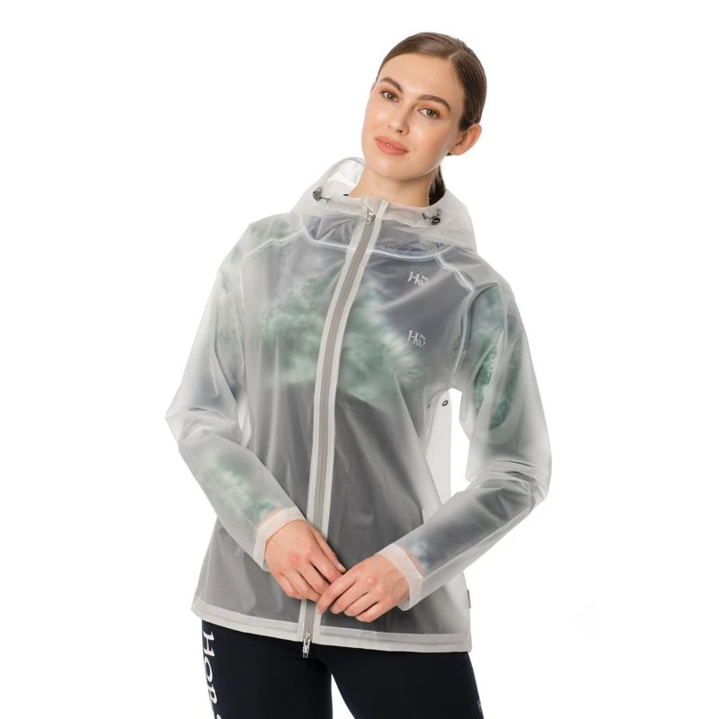 Horseware Transparent Waterproof Rain Jacket - Clear 3 Horseware Transparent Waterproof Rain Jacket - Clear