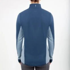 Irideon Women's Himalayer Half Zip - Mineral Blue/Stellar Blue 9 Irideon Women's Himalayer Half Zip - Mineral Blue/Stellar Blue -The Equestrian Shop 395546 800 800