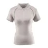 Ovation Women's Thesie Short Sleeve Tech Shirt - Grey -The Equestrian Shop 395592 800 800