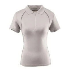 Ovation Women's Thesie Short Sleeve Tech Shirt - Grey