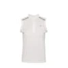 Alessandro Albanese Women's Monza Sleeveless Competition Top - White 2 Alessandro Albanese Women's Monza Sleeveless Competition Top - White -The Equestrian Shop 397999 800 800