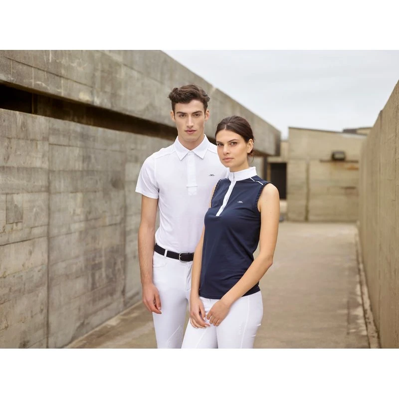 Alessandro Albanese Women's Monza Sleeveless Competition Top - Ombre Blue 5 Alessandro Albanese Women's Monza Sleeveless Competition Top - Ombre Blue - Image 3