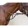 Nunn Finer Running Martingale With Elastic - Black/Brass 2 Nunn Finer Running Martingale With Elastic - Black/Brass -The Equestrian Shop 399712 800 800