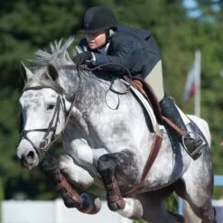 Irideon Kids' Hampshire TechFleece Knee Patch Breeches - Classic Tan -The Equestrian Shop 400416 800 800