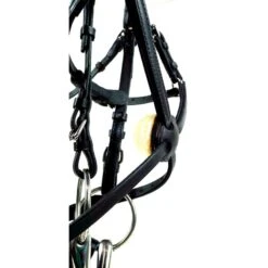 Nunn Finer Fairhill Figure 8 Event Bridle - Black/Zinc -The Equestrian Shop 404417 800 800