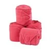 Saxon Coordinate Fleece Bandages 4 Pack - Pink -The Equestrian Shop 410198 800 800