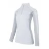Shires Aubrion Kids' Newbury Long Sleeve Sun Shirt - White -The Equestrian Shop 411318 800 800