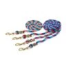 Shires Topaz 8ft Lead Rope - Orange/Navy/Turquoise -The Equestrian Shop 411941 800 800