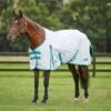 Weatherbeeta Green-Tec 900D Standard Neck Lite Plus - Light Grey/Bottle Green -The Equestrian Shop 414272 800 800