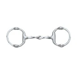 Centaur Slow Twist Cheltenham Gag - Stainless Steel