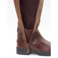 Ovation Women's Moorland II Waterproof Highrider Tall Boot - Brown -The Equestrian Shop 430856 800 800