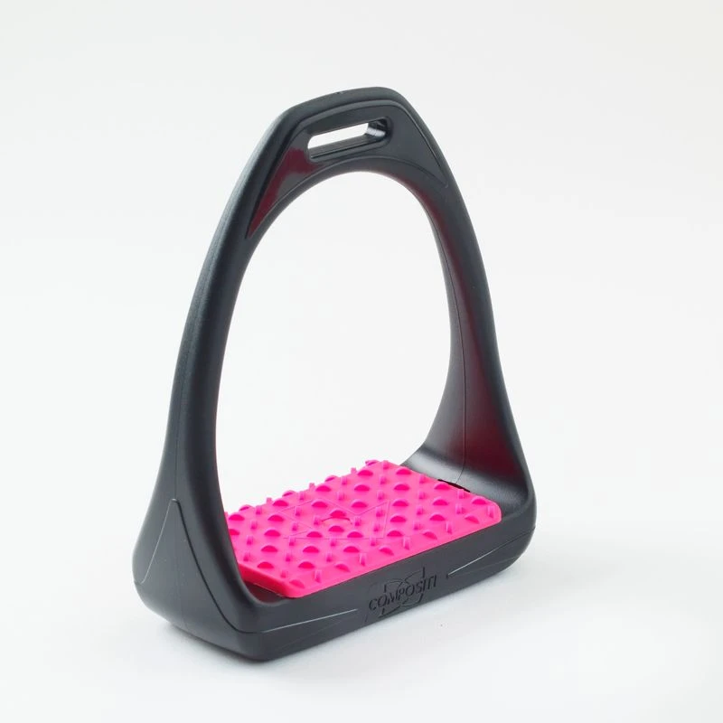 Compositi Reflex 3D Wide Track Stirrups - Pink 3 Compositi Reflex 3D Wide Track Stirrups - Pink
