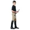 Ovation Kids' Boys 4-Pocket Classic Breech - Classic Show Tan -The Equestrian Shop 435775 800 800