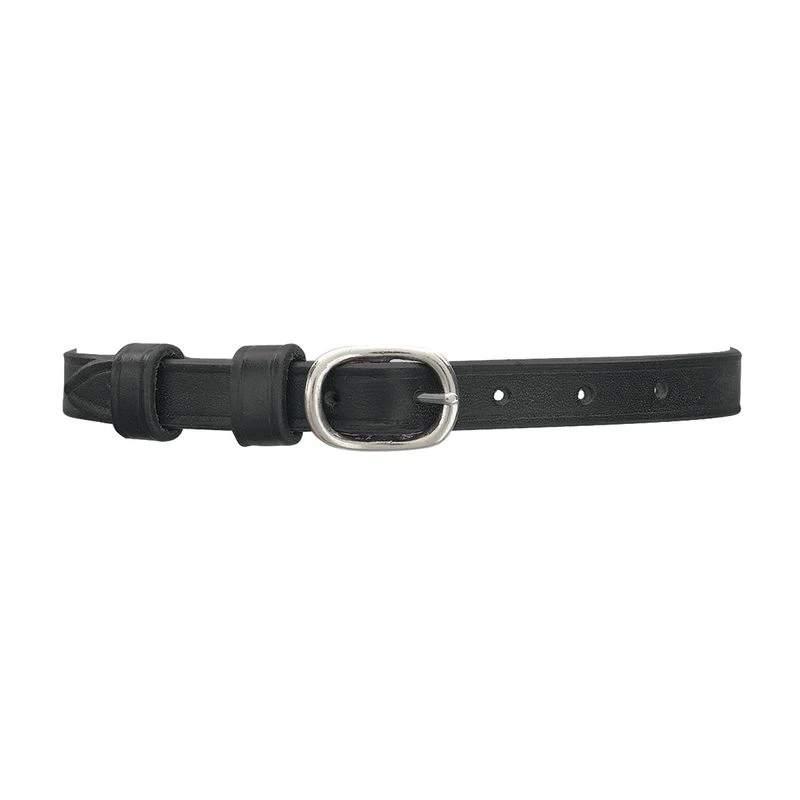 Ovation English Leather Spur Straps - Black 4 Ovation English Leather Spur Straps - Black - Image 2
