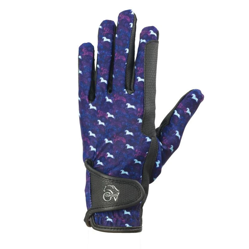 Ovation Kids' PerformerZ Gloves - C1920 Sky Horses 3 Ovation Kids' PerformerZ Gloves - C1920 Sky Horses