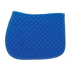 Ovation Coolmax Piped All Purpose Pad - Sapphire/Silver