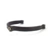 Ovation Single Heart V Browband - Black -The Equestrian Shop 438765 800 800