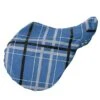 Pessoa Alpine 1200D Saddle Cover - Blueberry/Clay Plaid -The Equestrian Shop 439739 800 800