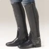 Ovation Kids' EquiStretch II Half Chaps - Black 2 Ovation Kids' EquiStretch II Half Chaps - Black -The Equestrian Shop 440149 800 800