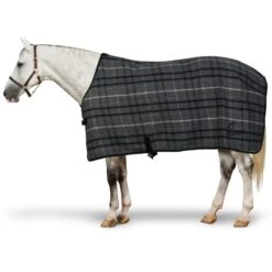 Pessoa Wool Cooler - Grey Plaid