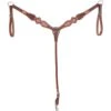 Western Rawhide Country Legend Beads Breastcollar - Tan/Chestnut -The Equestrian Shop 442173 800 800