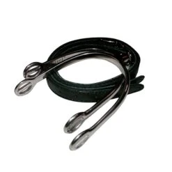 Korsteel Pow Tom Thumb Spurs With Straps 1/4" Neck