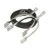 Korsteel 1 1/2" Long Neck Dressage Spurs W/Straps -The Equestrian Shop 443122 800 800