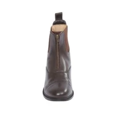 Dublin Women's Evolution Zip Front Paddock Boots - Brown 17 Dublin Women's Evolution Zip Front Paddock Boots - Brown -The Equestrian Shop 443178 800 800