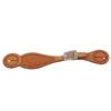 Western Rawhide Country Legend Spur Straps With Border - Golden Tan -The Equestrian Shop 443785 800 800