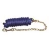 Western Rawhide Signature Classic Lead Rope W/Chain - Blue -The Equestrian Shop 443913 800 800