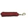 Western Rawhide 3/4" Cotton Lead Rope W/Bolt Snap - Red -The Equestrian Shop 443939 800 800
